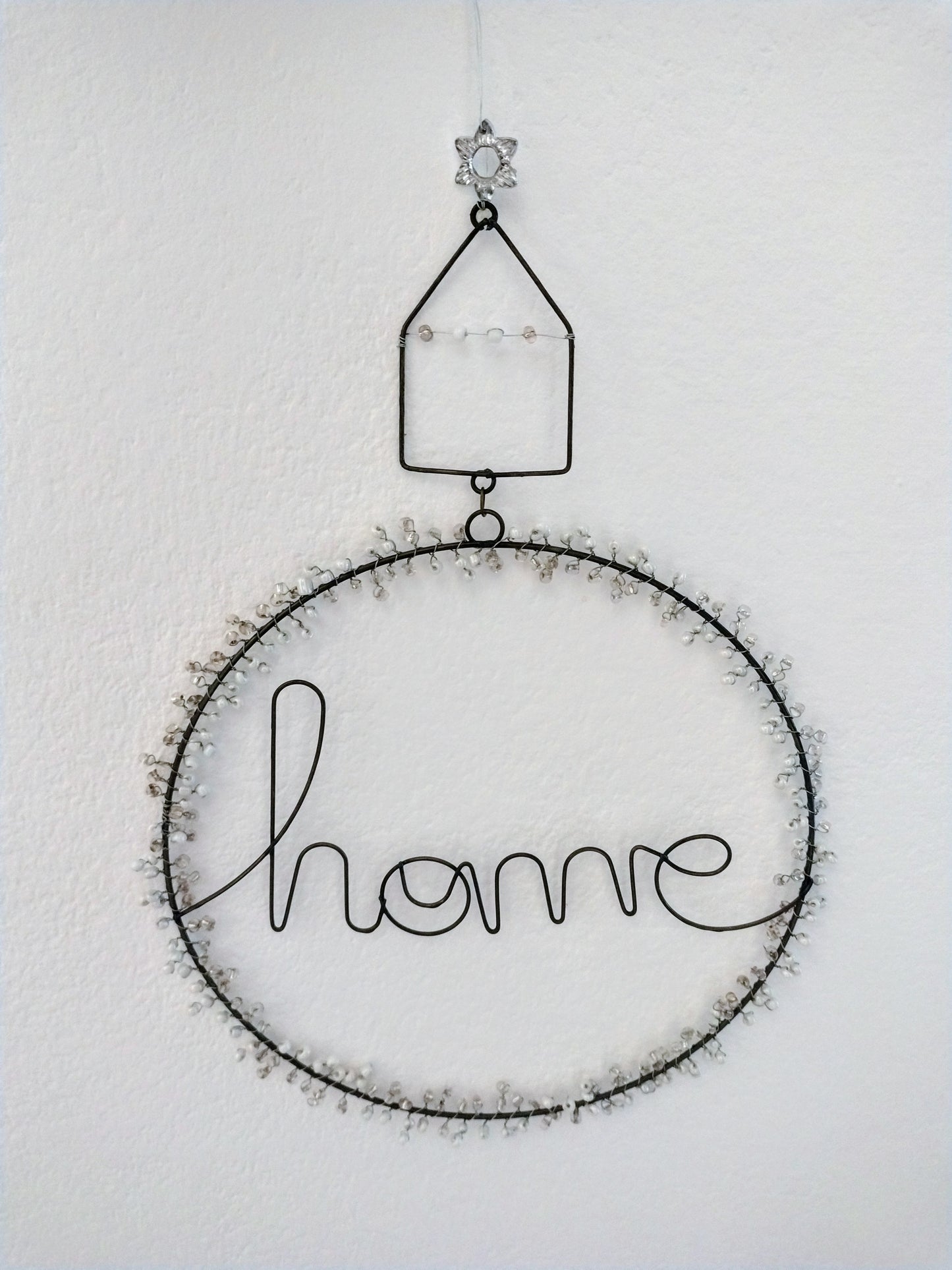 Ghirlanda home con casetta