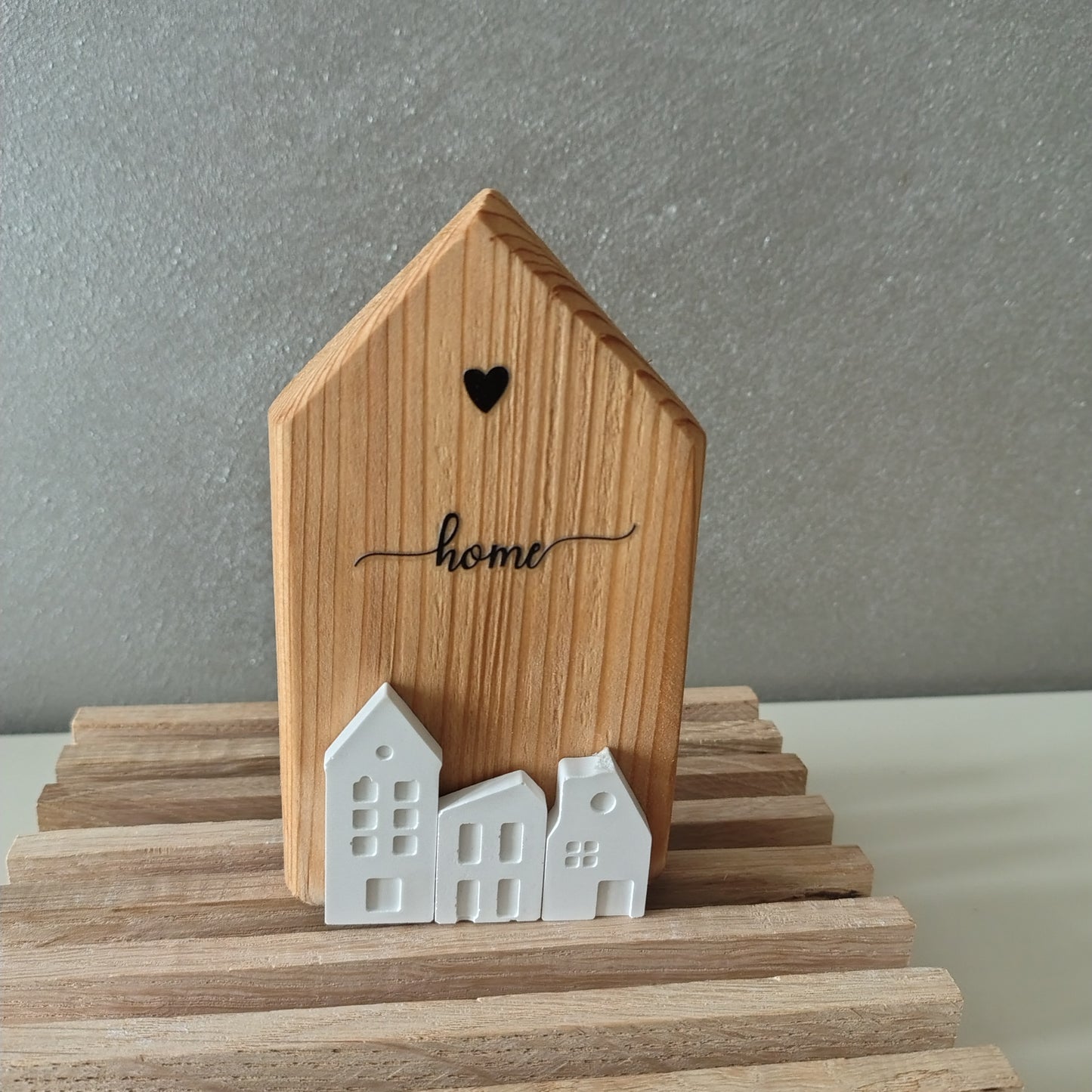 Set casette in legno decorative
