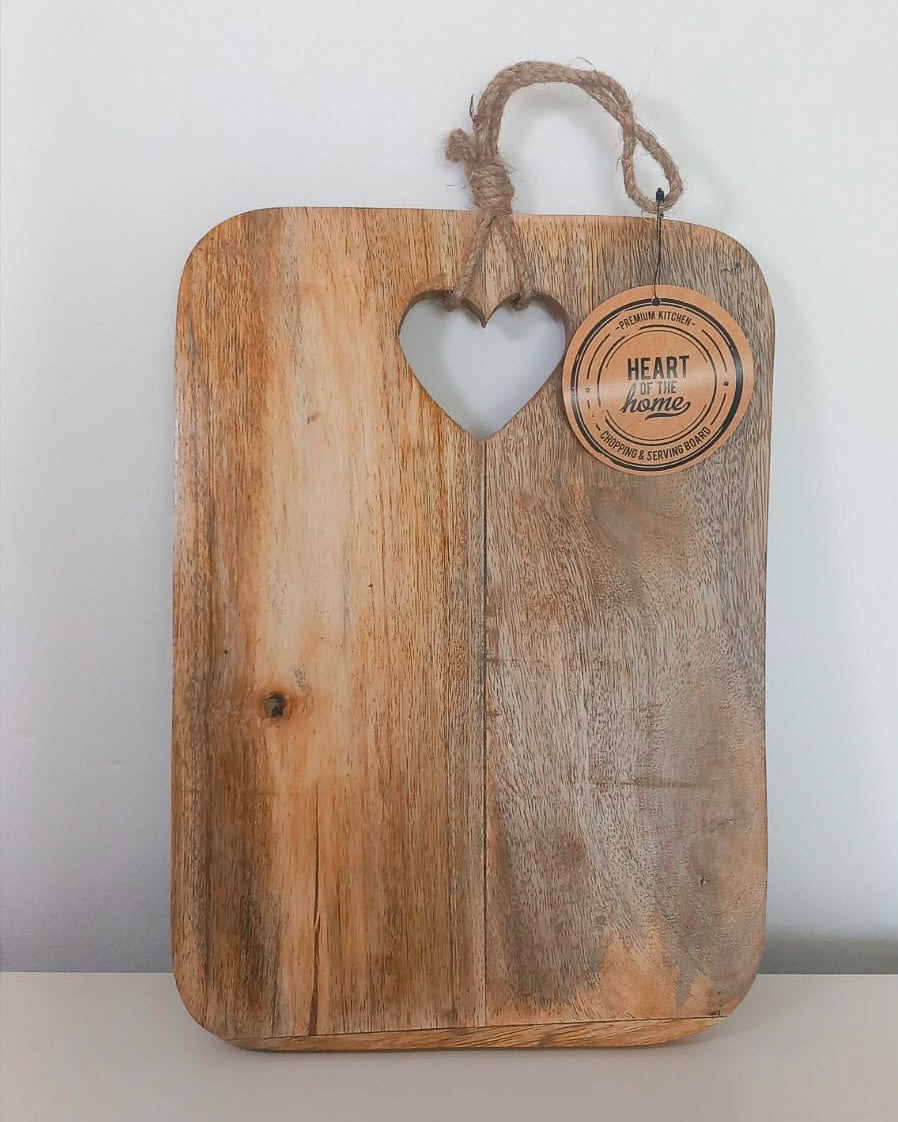 Tagliere con cuore