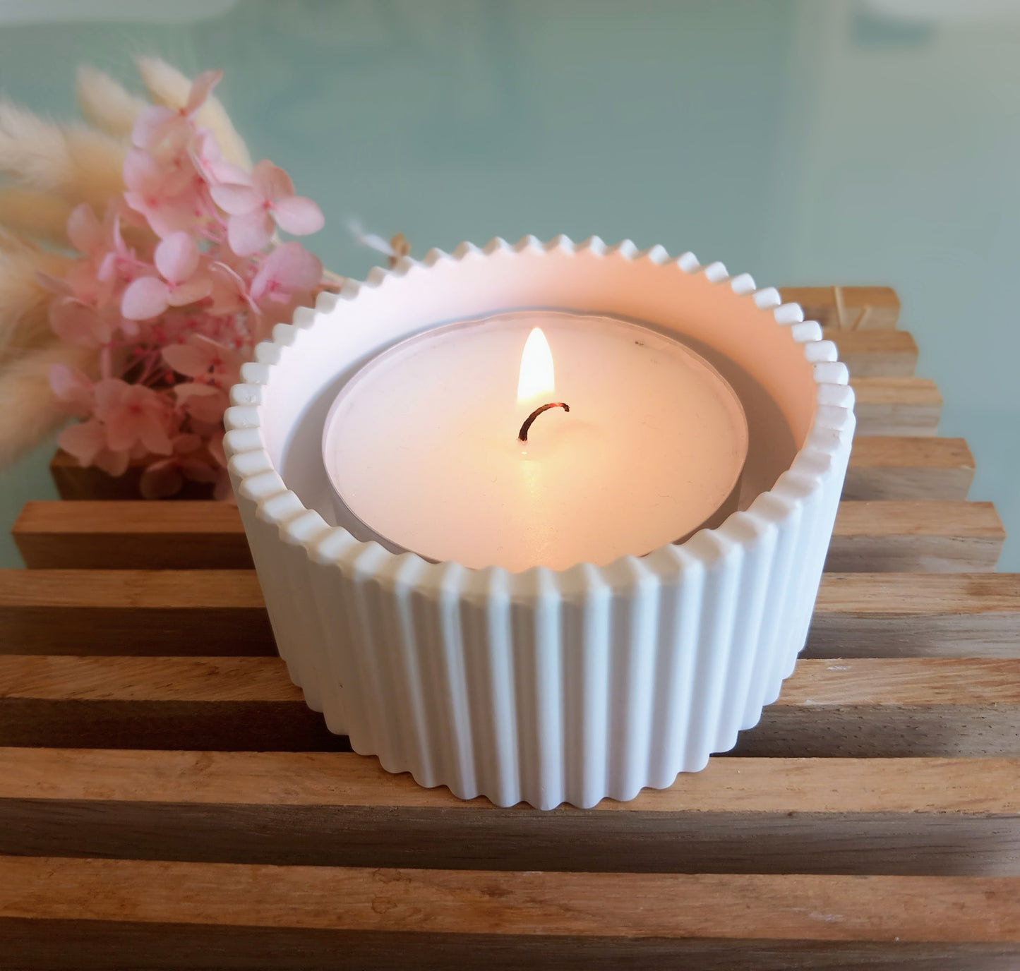 Portacandele a righe