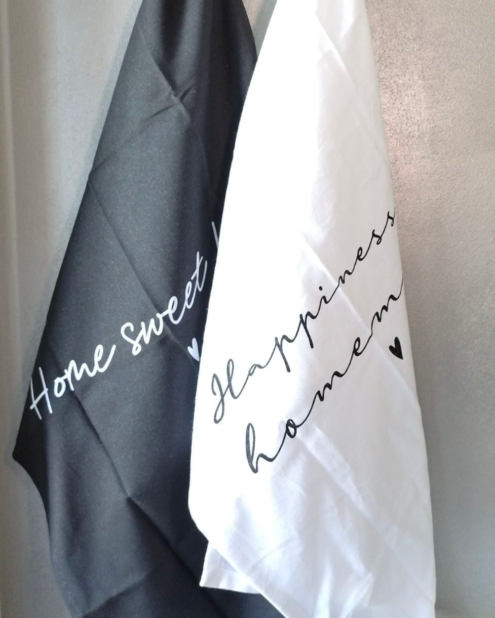 Set 2 canovacci c/scritta