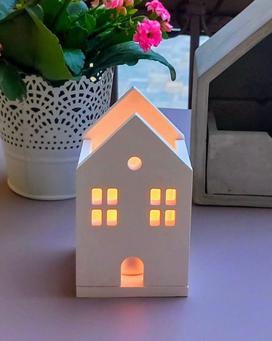 Casetta porta tea light