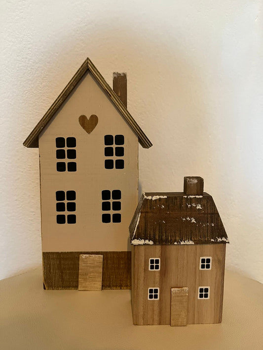 Set 2 casette in legno