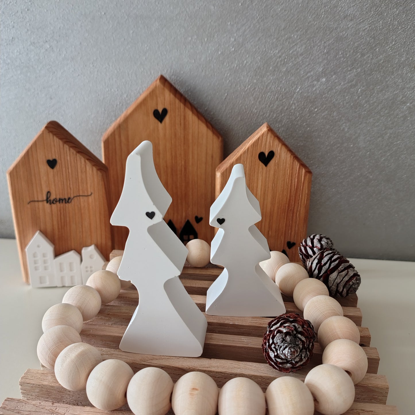 Set alberelli di Natale