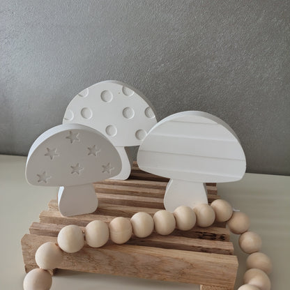 Set funghetti decorativi