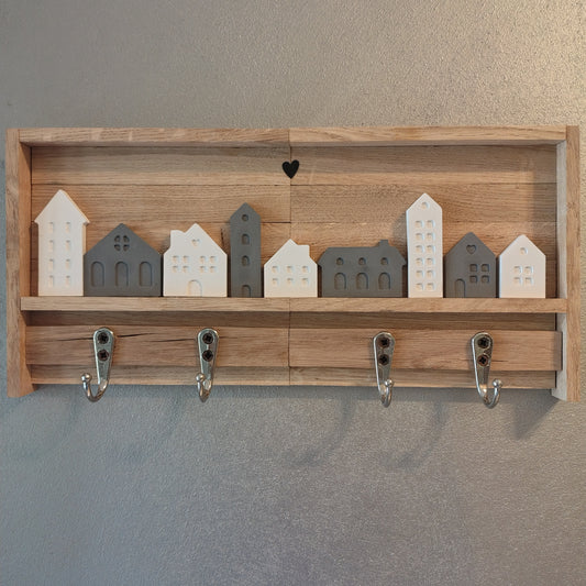 Porta strofinacci con casette