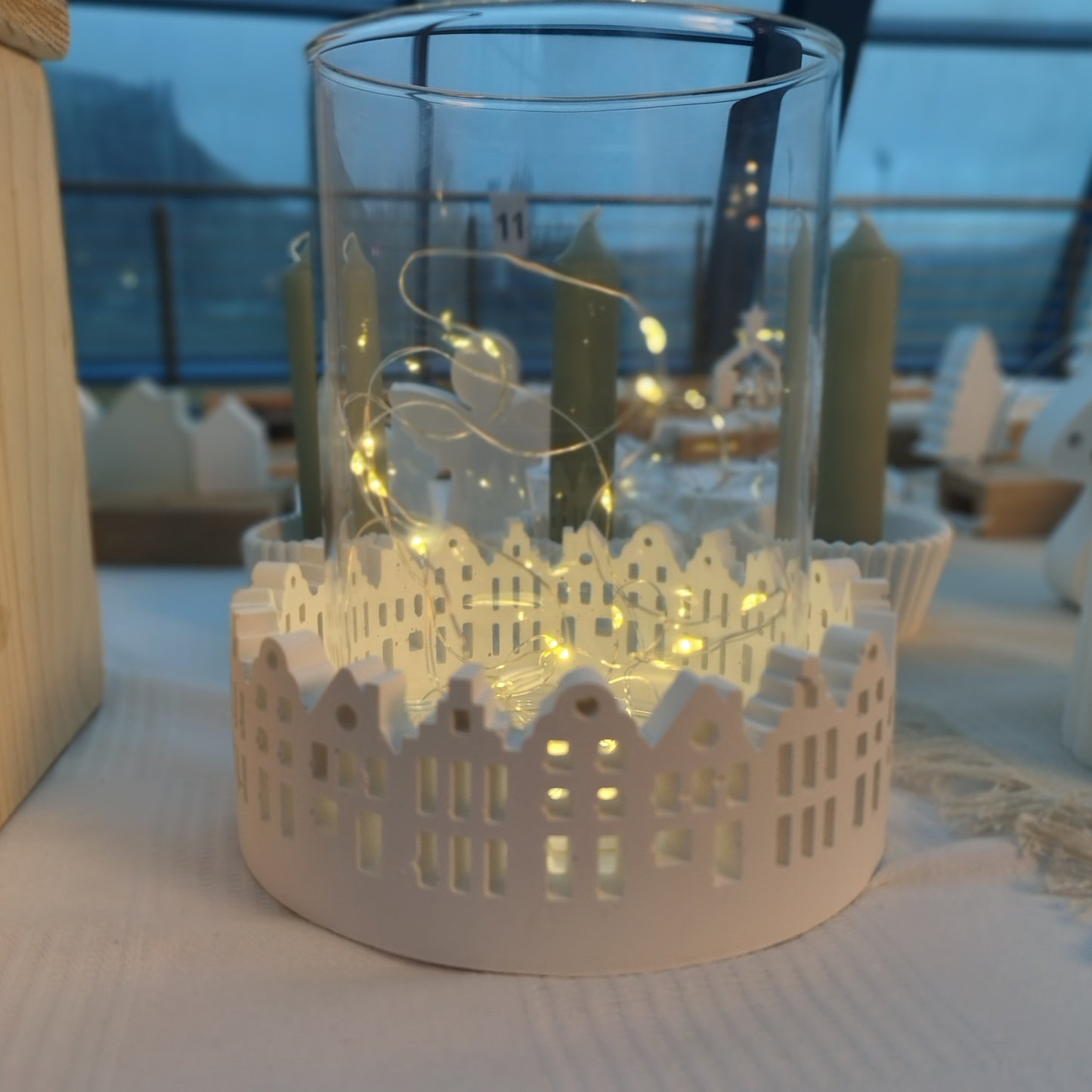 Ciotola  casette con vaso