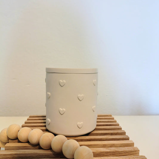 Contenitore cuoricini con coperchio