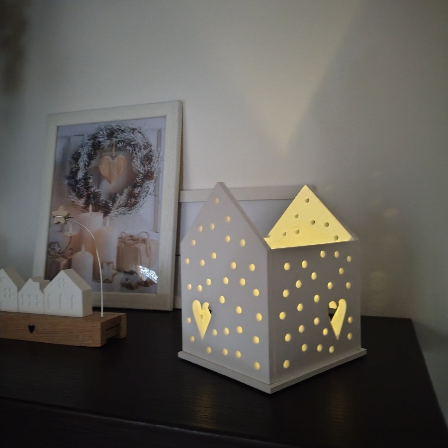 Lanterna casetta con cuore