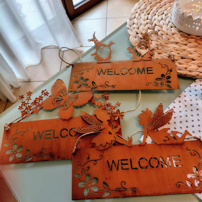 Decorazioni in metallo da appedere