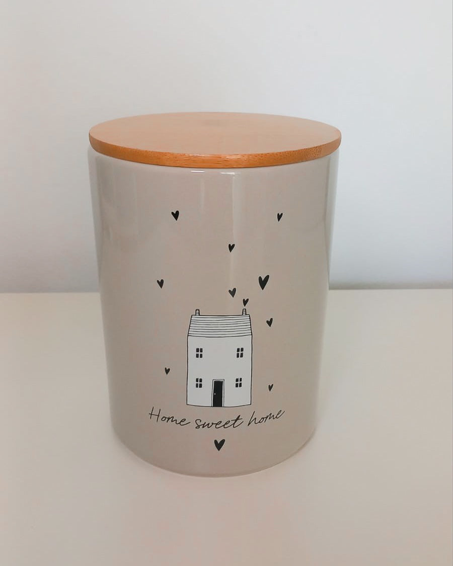 Barattolo "Home sweet home"