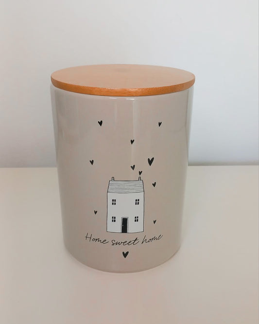Barattolo "Home sweet home"
