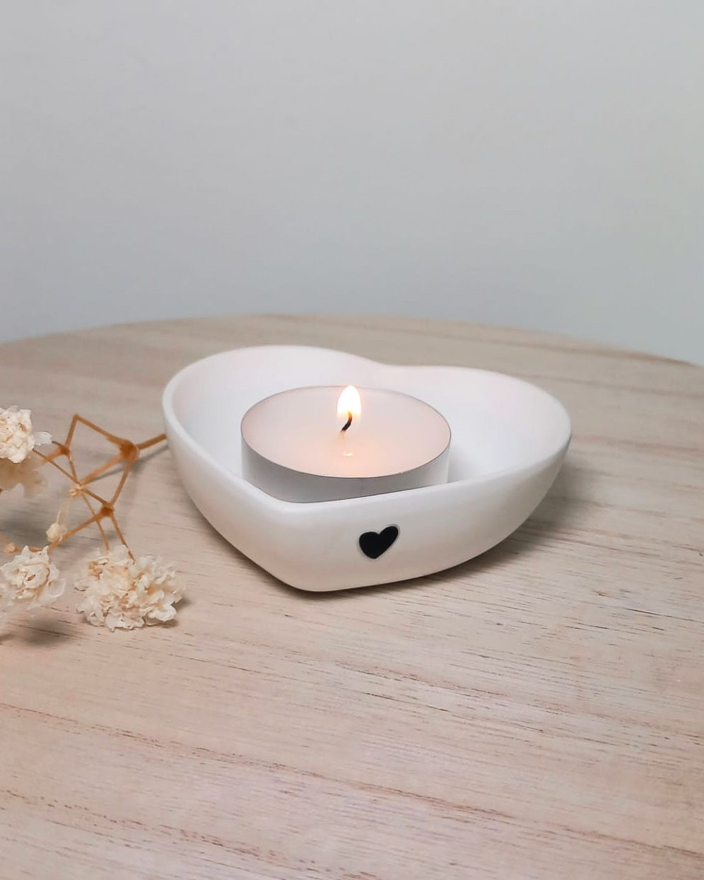 Cuore portacandela