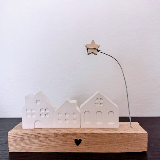 Piccolo villaggio con stella