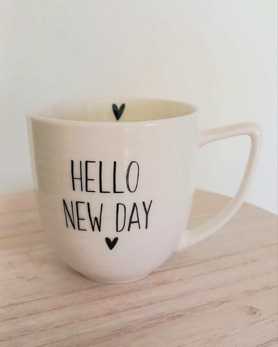 Tazza "HELLO NEW DAY"
